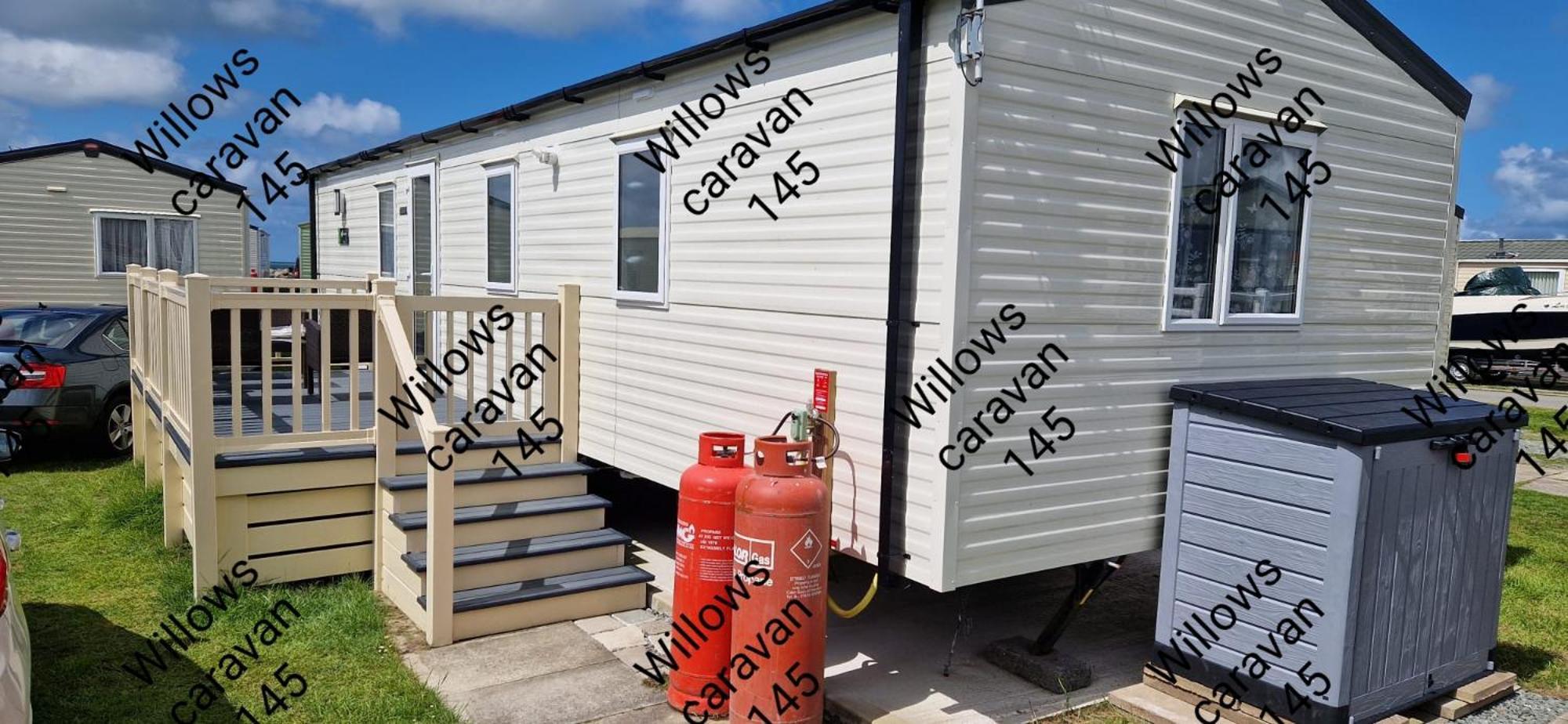 Willows Caravan 145 Llanddwywe Екстериор снимка